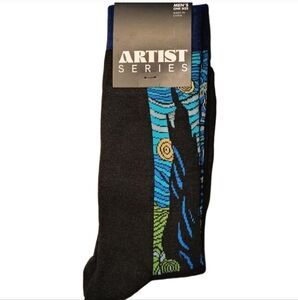 Starry Nights Van Gogh Casual Crew Socks Bundle And Save